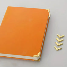 Luxury Golden Metal Book Corner Protector Book Cover