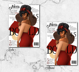 Bold Magazine Cover Dashboard