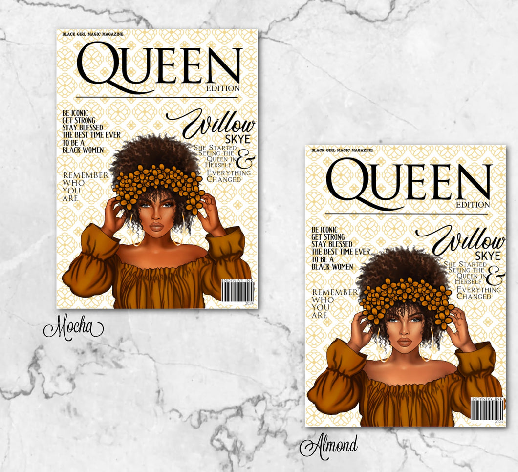 Queen Magazine Cover Dashboard