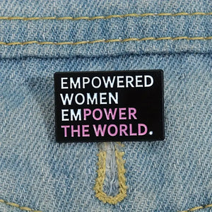 Empowered Women's Enamel Pin