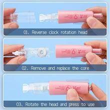 Retractable White Out Correction Tape with Refill Cartridge