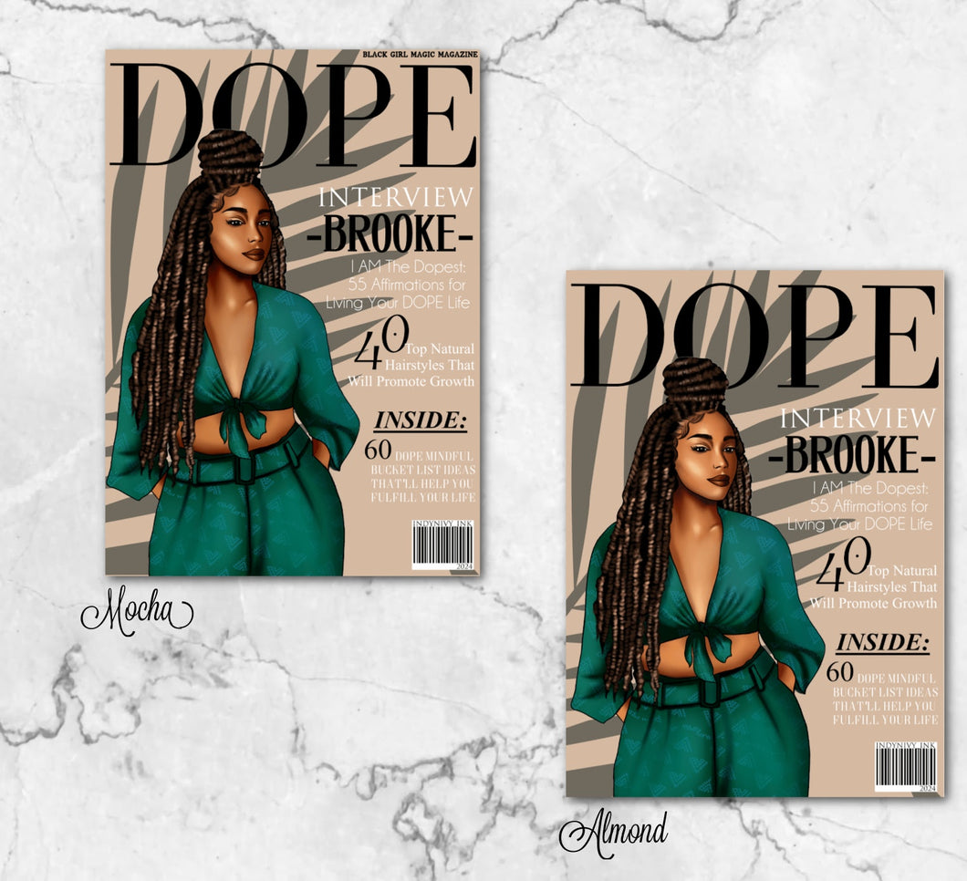 Dope Magazine Cover Dashboard