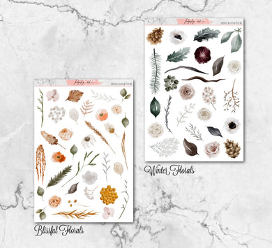 Journal Florals Sheet