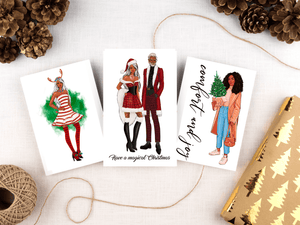 Christmas Card Pack of 3
